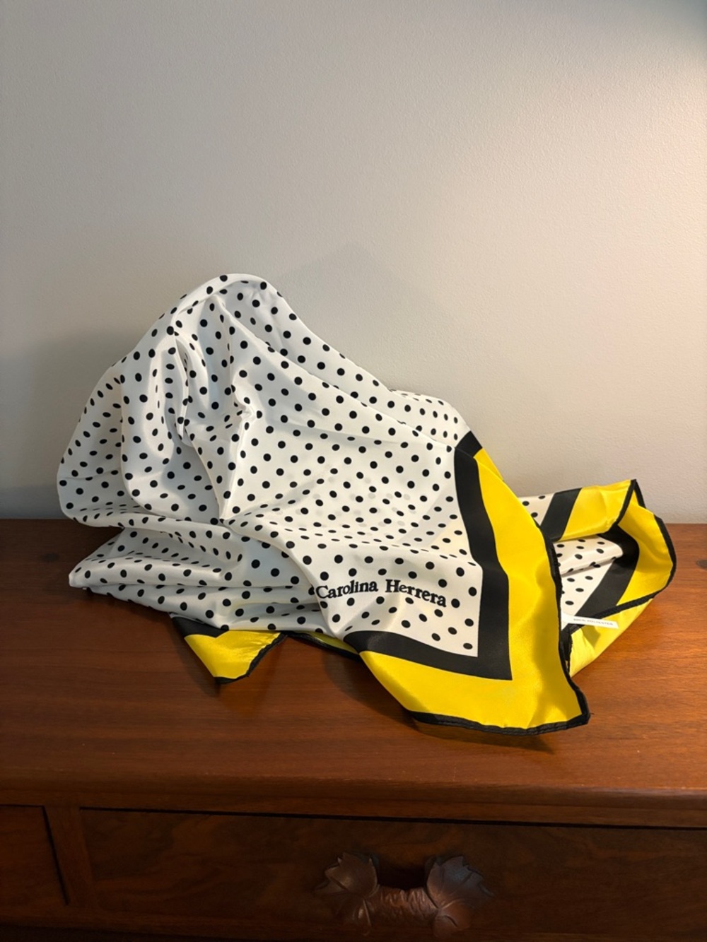 Vintage Caroline Herrera scarf
